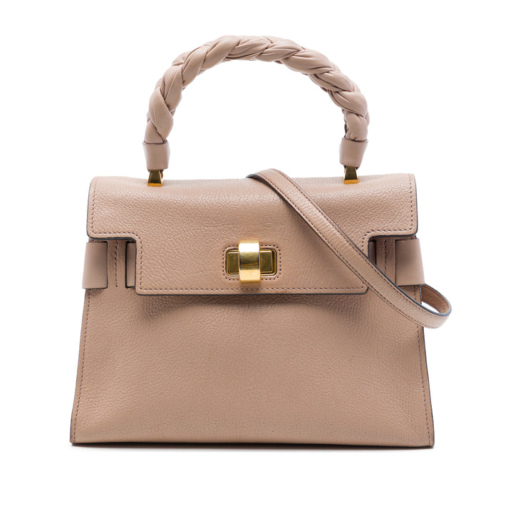 Miu Miu Mini Cuir de chèvre Madras Click sac à anse supérieure
