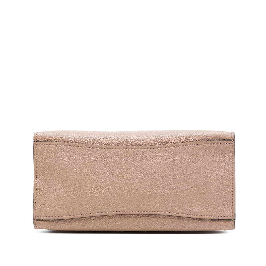 Miu Miu Mini Cuir de chèvre Madras Click sac à anse supérieure