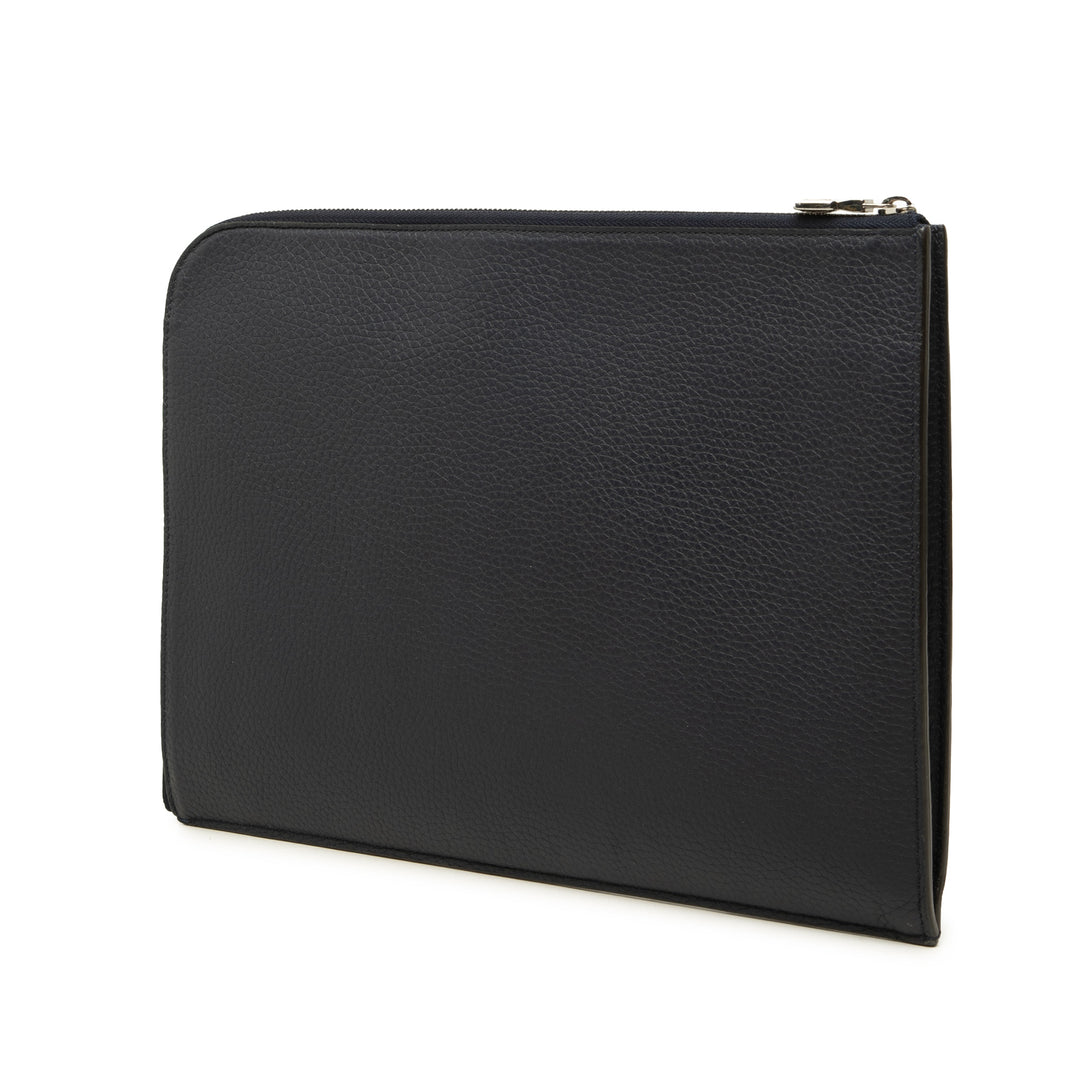 Louis Vuitton Pochette Initials Circle Jour taurillon GM Bleu – vue 2 – GABY PARIS