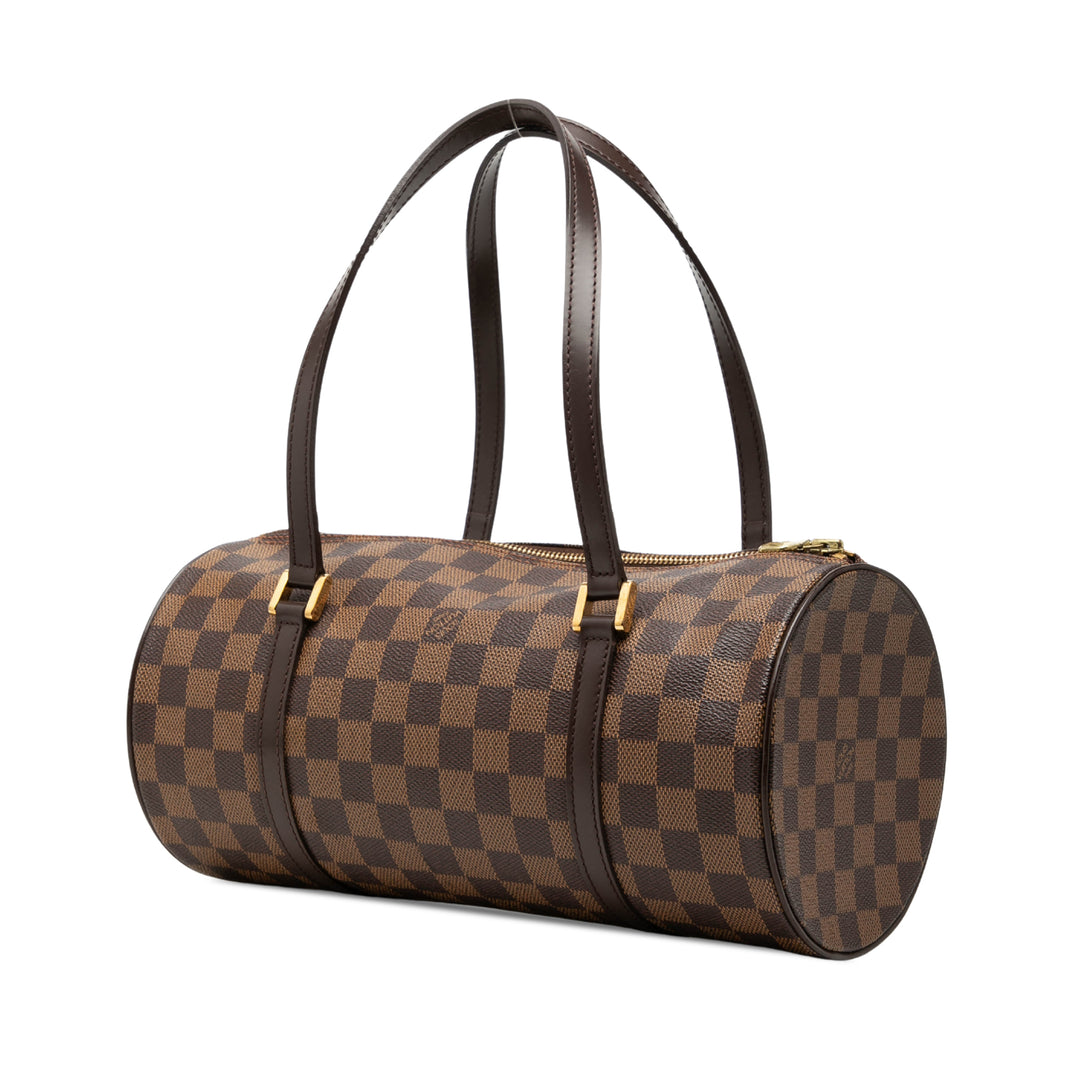 Papillon 30 Damier Ébène Marron