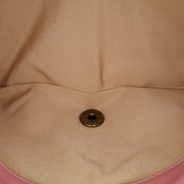 Quilted Calfskin CC Crown Flap Pink - Gaby Paris