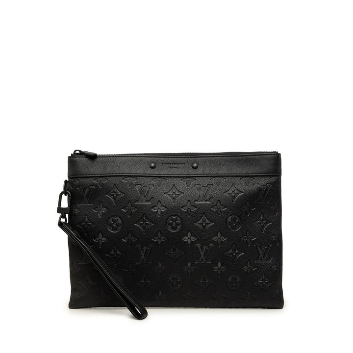 Louis Vuitton Pochette Shadow To Go Monogram Noir – vue principale – GABY PARIS