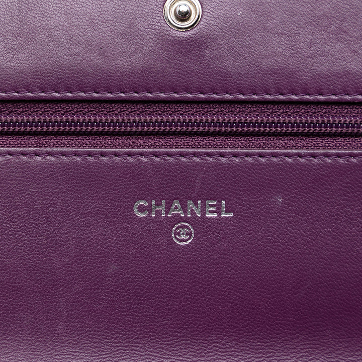 Chanel Matelassé Cuir d’agneau Boy Wallet on Chain