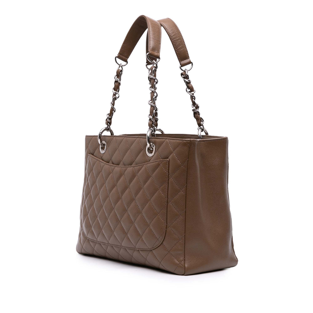 Caviar Grand Shopping Tote Brown - Gaby Paris