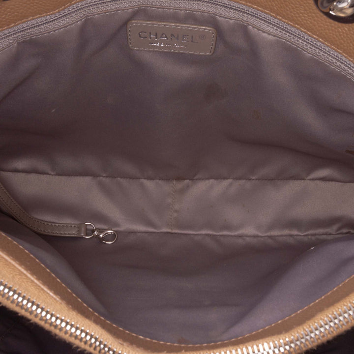 Caviar Grand Shopping Tote Brown - Gaby Paris