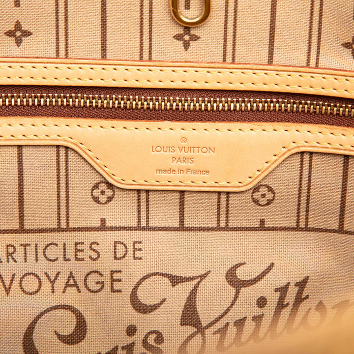 Louis Vuitton Neverfull MM Monogram Marron