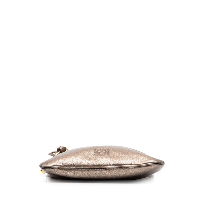 LOEWE Sac bandoulière Métallisé Anagram Doré – vue 3 – GABY PARIS