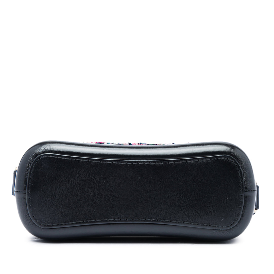 Gabrielle Sac Petit Tweed Noir