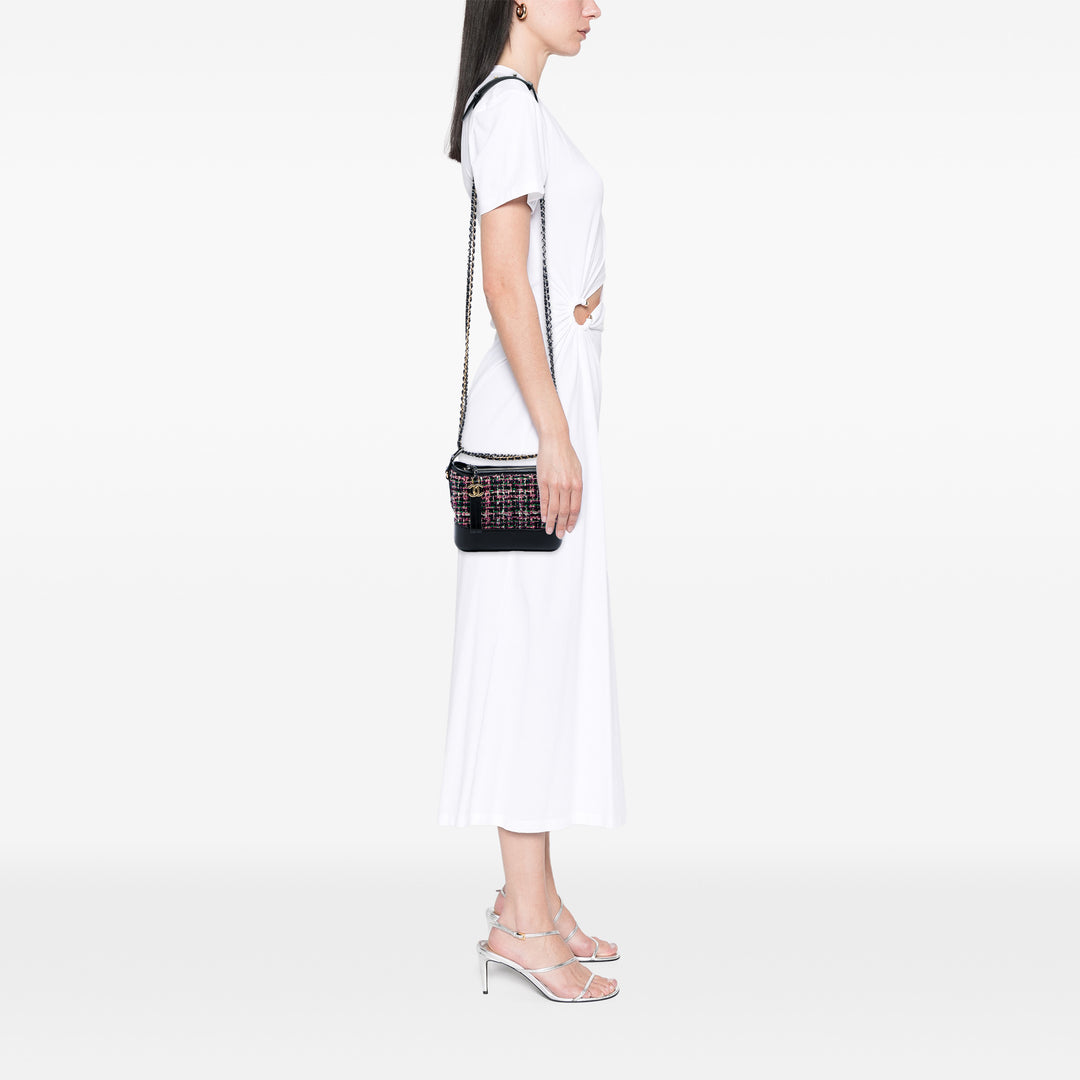 Gabrielle Sac Petit Tweed Noir