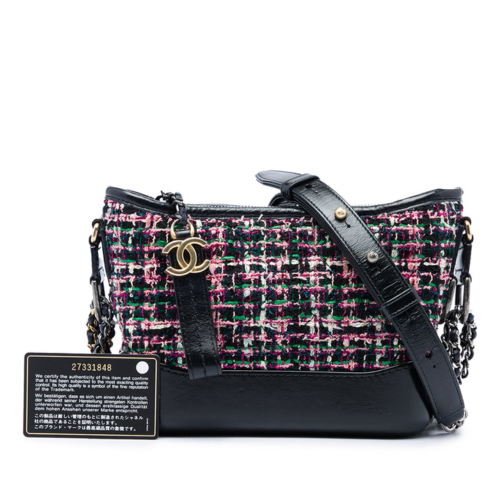 Gabrielle Sac Petit Tweed Noir