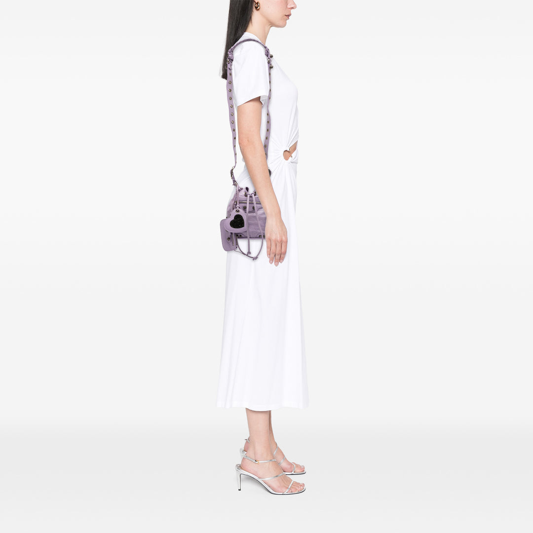 Balenciaga Cuir d’agneau Le Cagole Bucket Sac XS