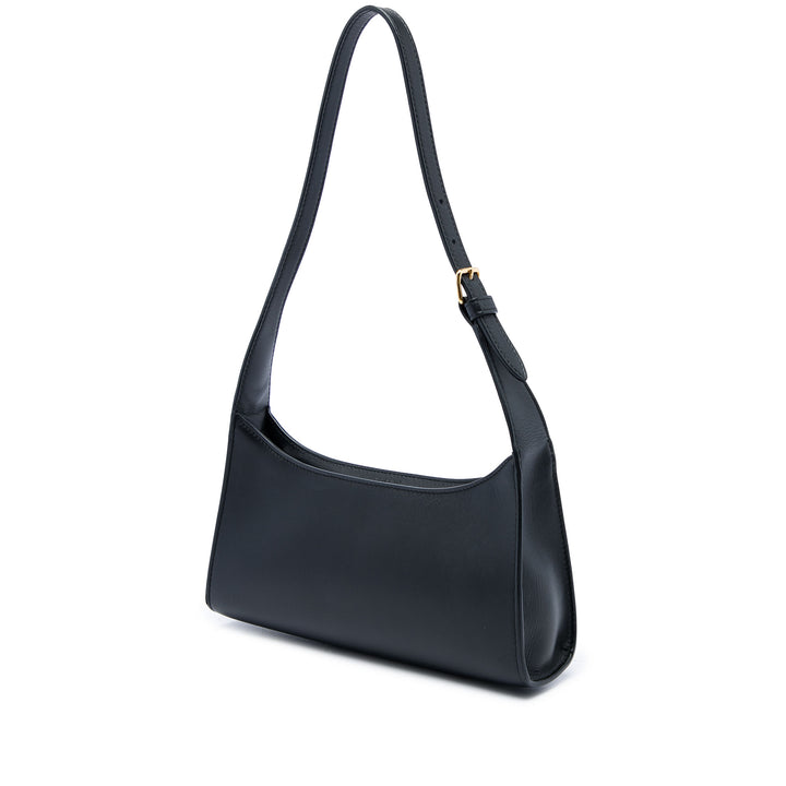 Celine Sac porté épaule Triomphe Cuir de veau lisse Noir – vue 2 – GABY PARIS