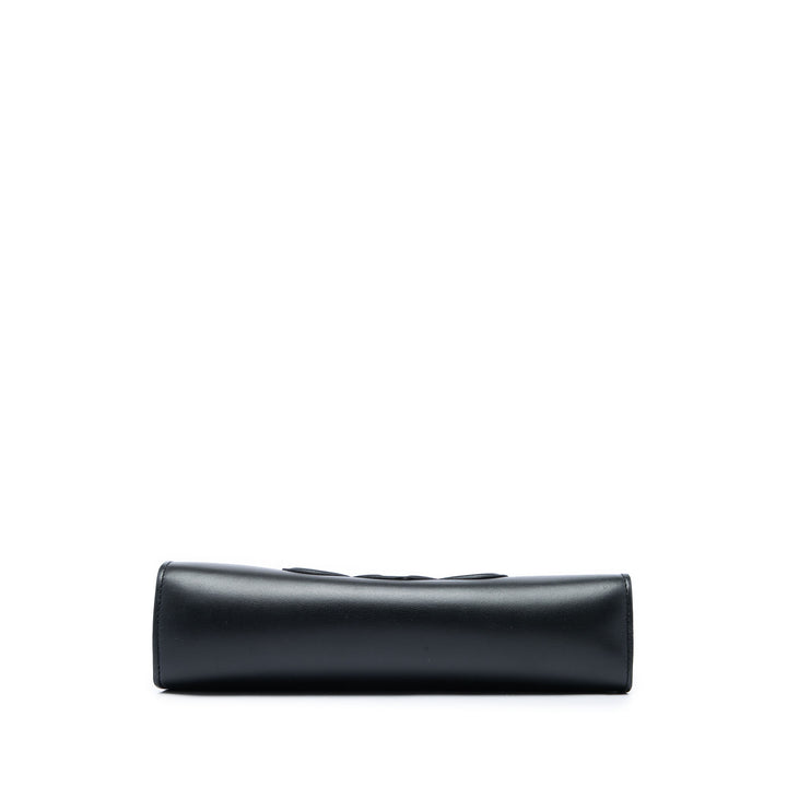 Celine Sac porté épaule Triomphe Cuir de veau lisse Noir – vue 3 – GABY PARIS