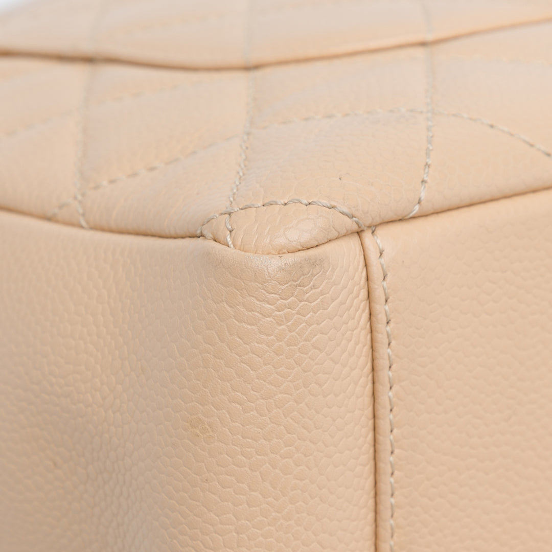 Caviar Petite Shopping Tote Brown - Gaby Paris