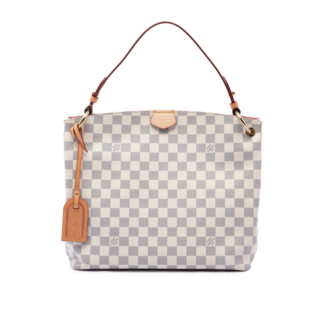 Graceful PM Damier Azur Blanc