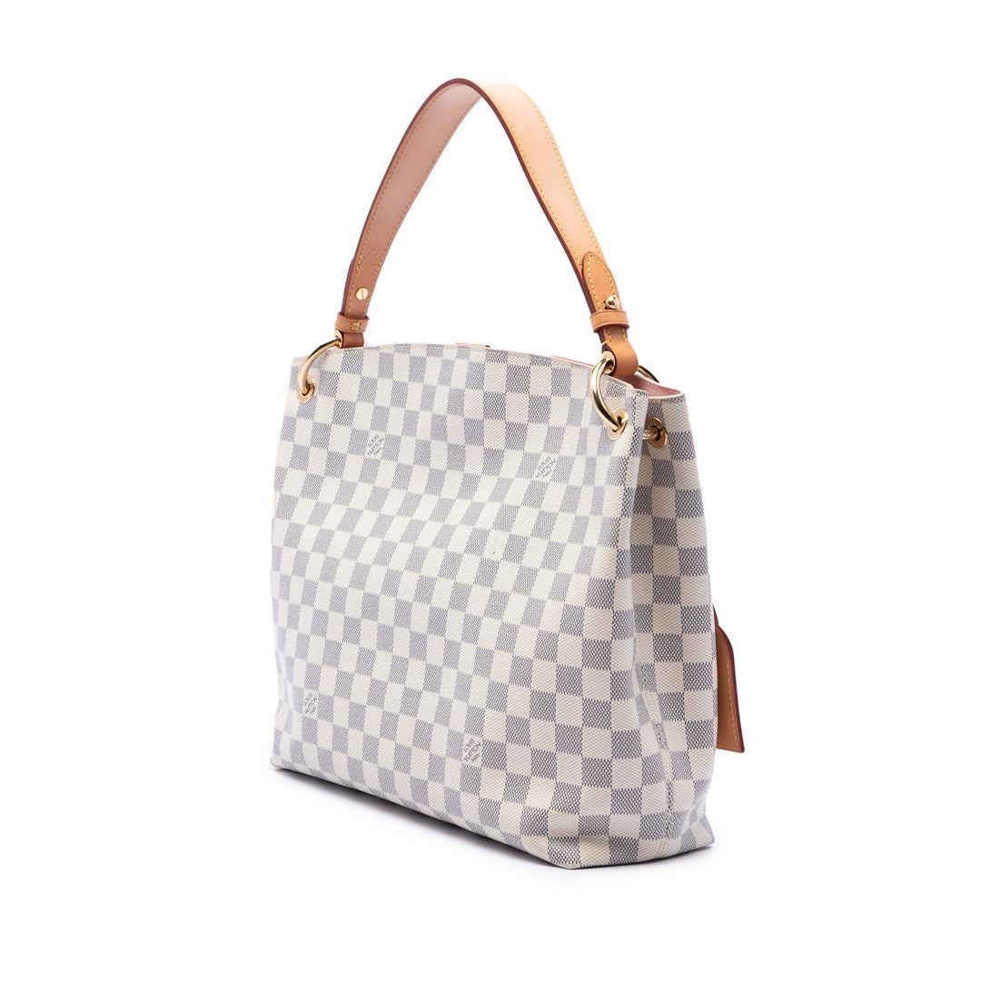 Graceful PM Damier Azur Blanc