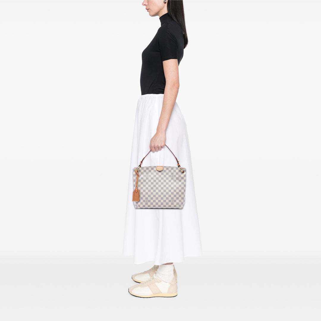 Graceful PM Damier Azur Blanc