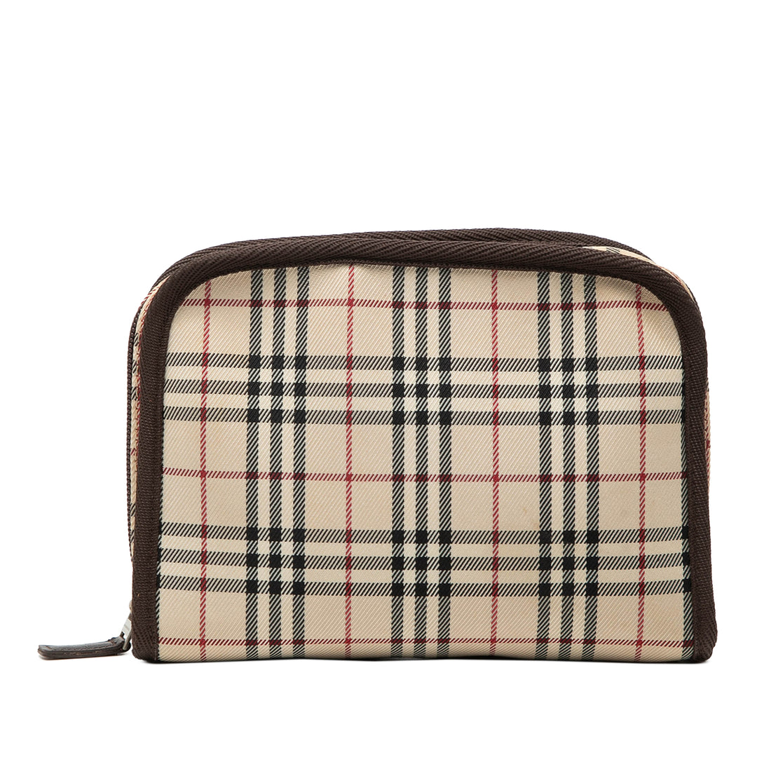 Burberry House Check Trousse de maquillage Toile