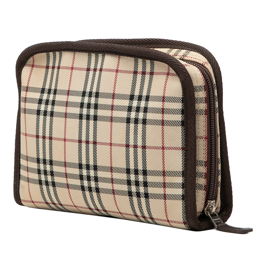 Burberry House Check Trousse de maquillage Toile