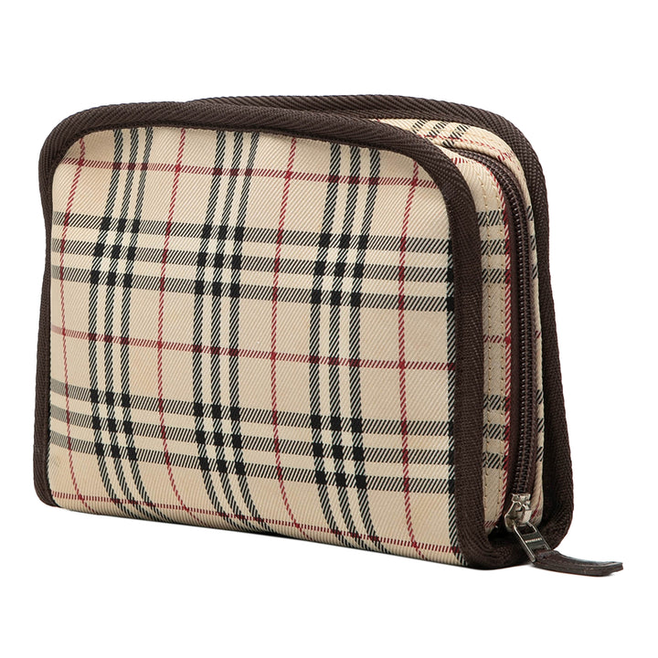 Burberry House Check Trousse de maquillage Toile