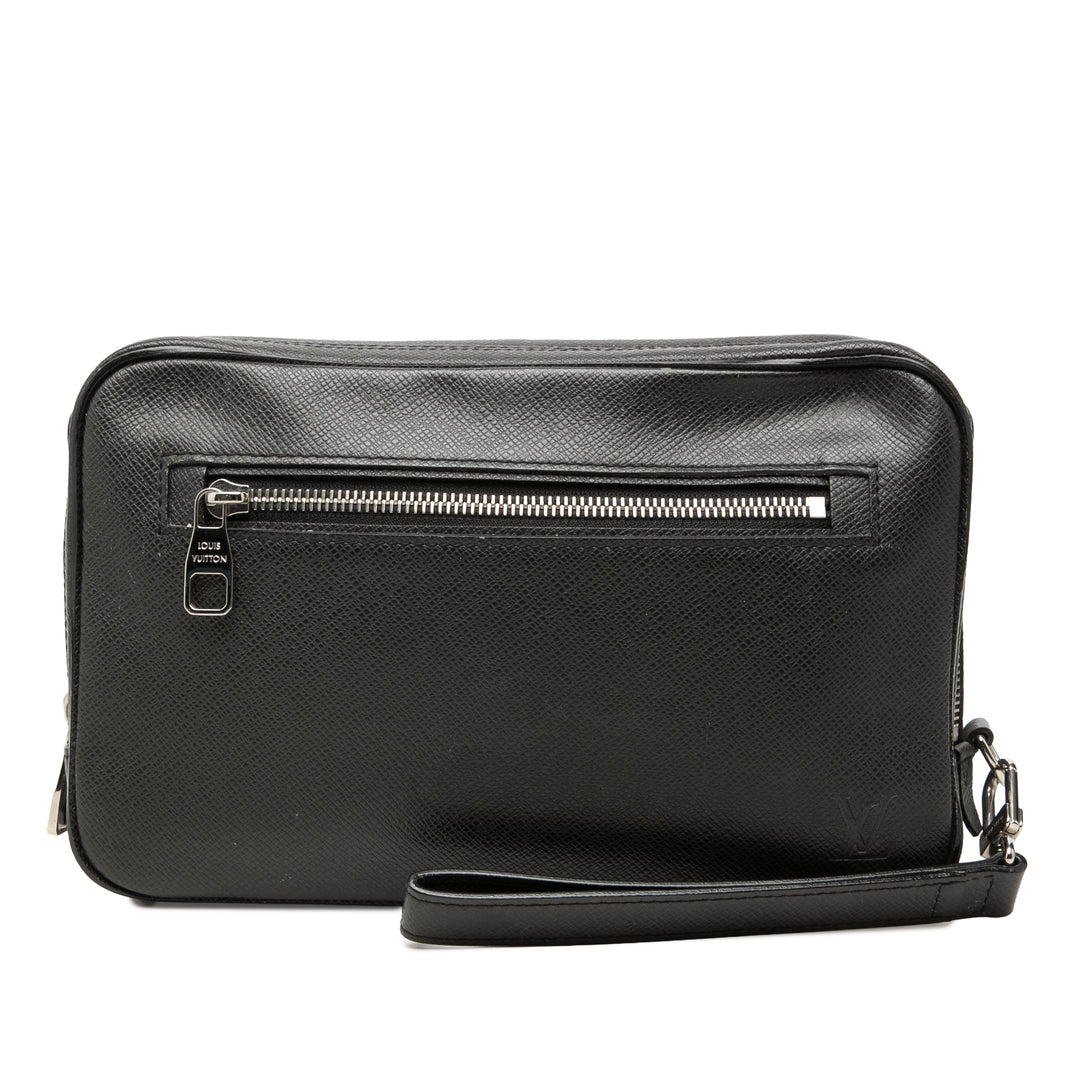 Louis Vuitton Taiga Pochette Kasai Noir