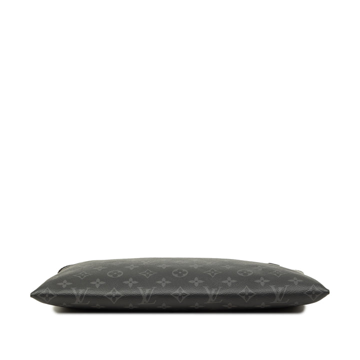 Louis Vuitton Discovery Pochette GM Monogram Eclipse Noir – vue 3 – GABY PARIS