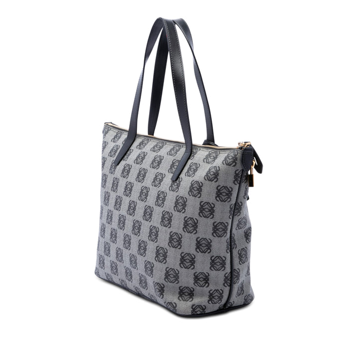 Anagram Cabas Toile enduite Gris