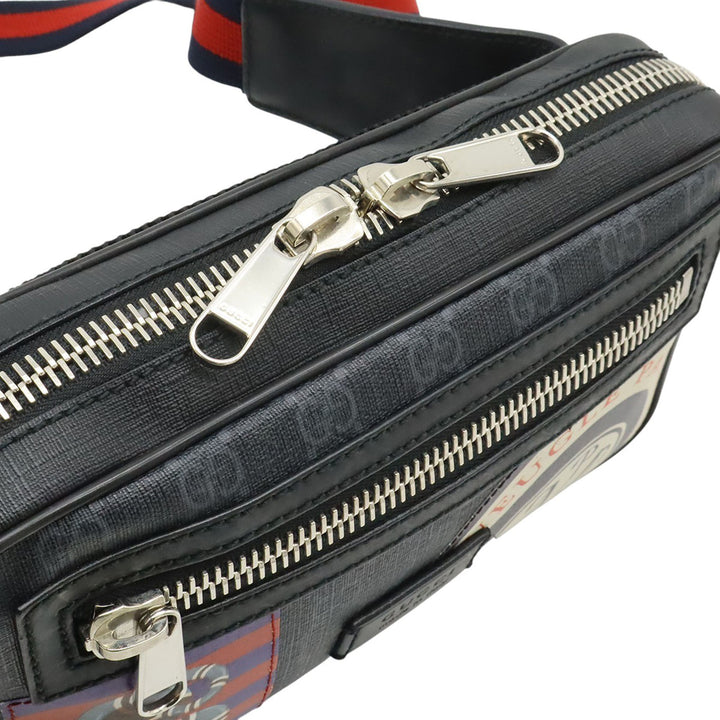 Gucci GG Supreme Web Night Courrier Sac ceinture