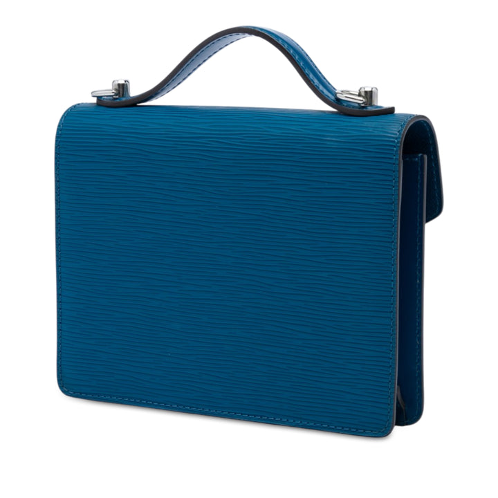Louis Vuitton Monceau BB Épi Bleu – vue 2 – GABY PARIS