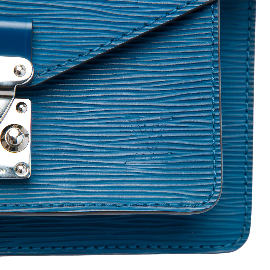 Louis Vuitton Monceau BB Épi Bleu – vue 5 – GABY PARIS