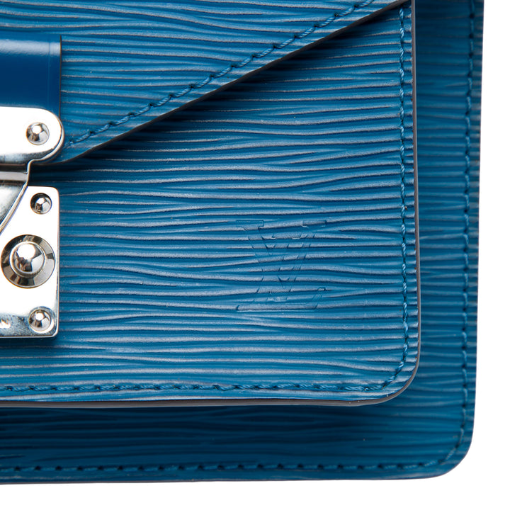 Louis Vuitton Monceau BB Épi Bleu – vue 5 – GABY PARIS