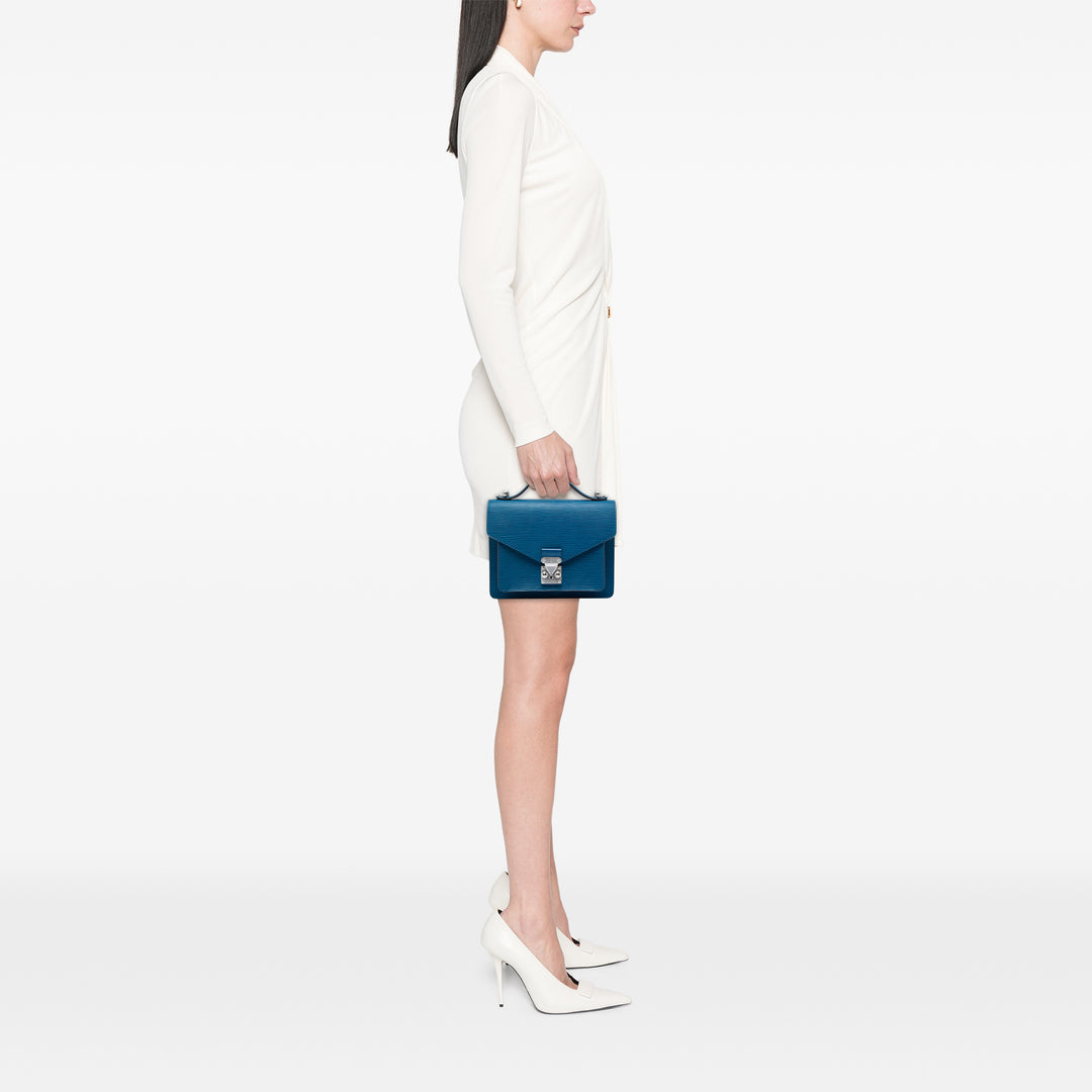 Louis Vuitton Monceau BB Épi Bleu – vue 6 – GABY PARIS