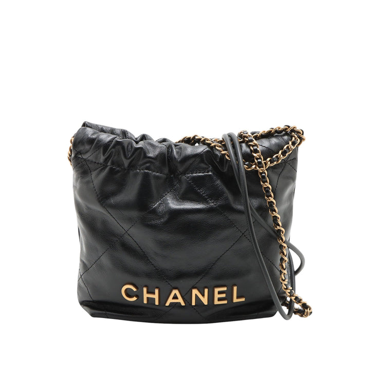 Chanel Mini brillant Cuir de veau 22 Sac à main