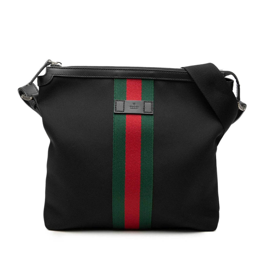 Gucci GG Techno Toile Web Messenger Sac