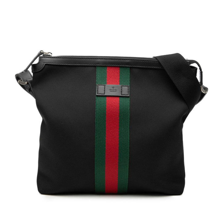 Gucci GG Techno Toile Web Messenger Sac