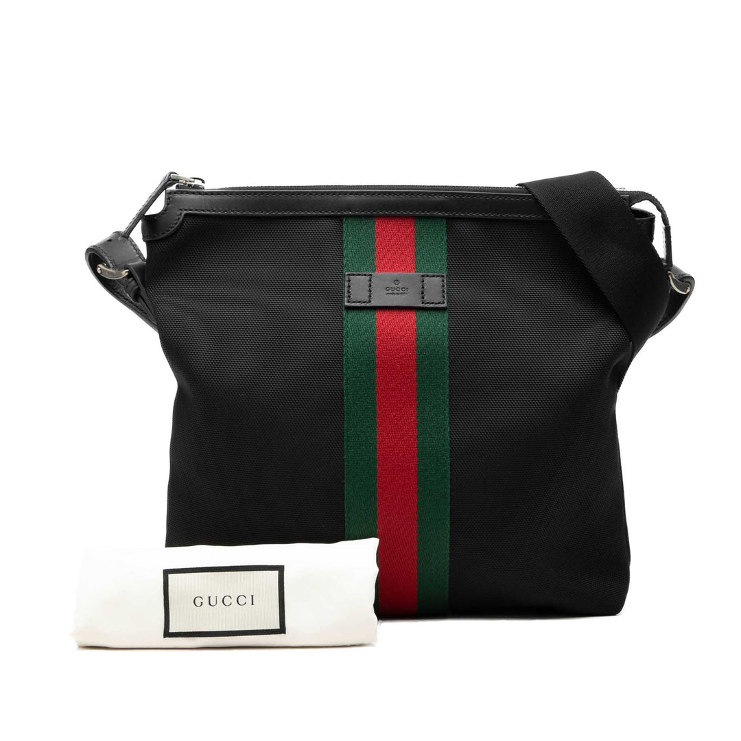 Gucci GG Techno Toile Web Messenger Sac