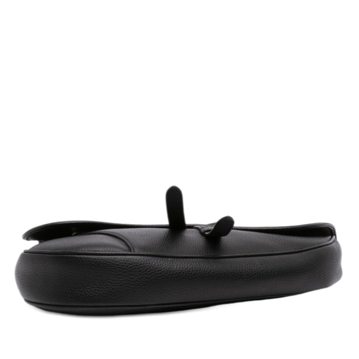 Dior Cuir de veau grainé Saddle Sac