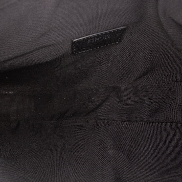 Dior Cuir de veau grainé Saddle Sac