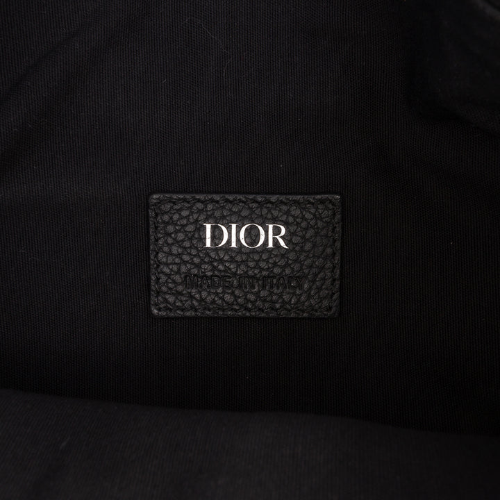 Dior Cuir de veau grainé Saddle Sac