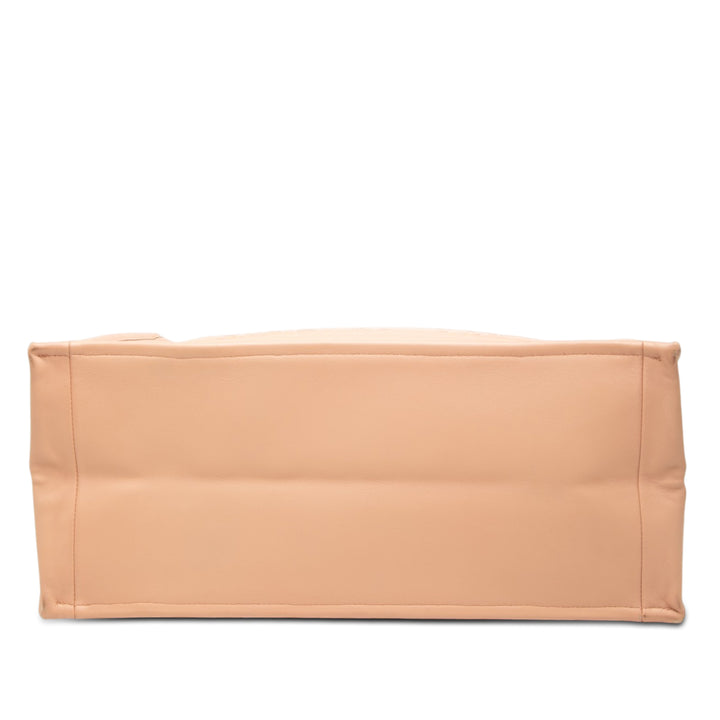 Dior Large embossé Cuir de veau Book Cabas