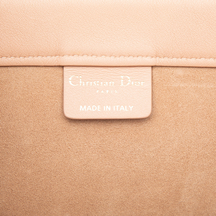Dior Large embossé Cuir de veau Book Cabas