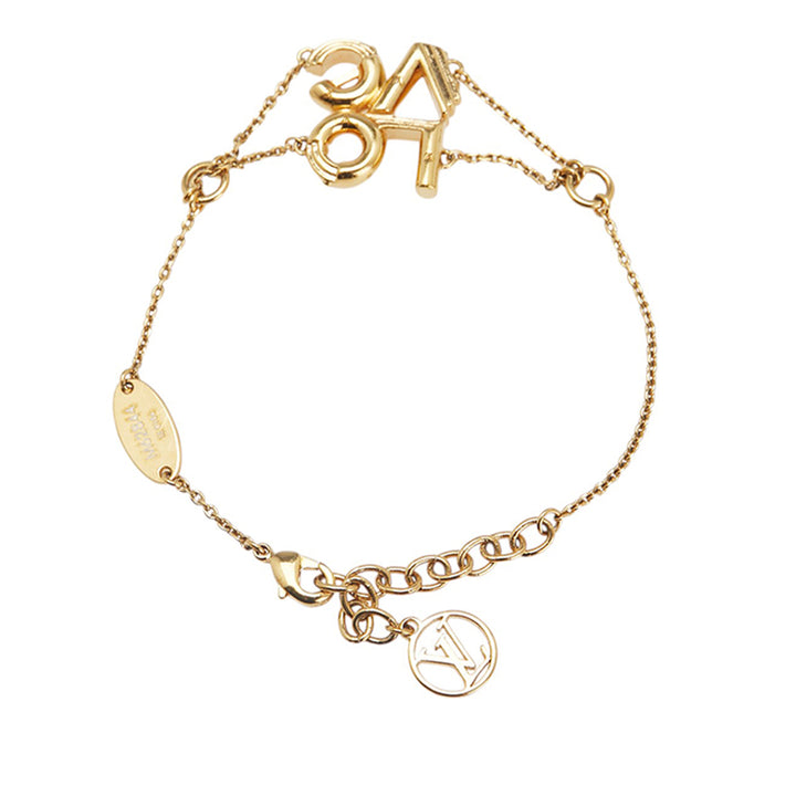 Louis Vuitton plaqué Brass LV & Me Love Bracelet – GABY PARIS Authentique