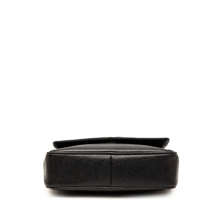 Chanel CC Caviar Front Pocket Bijoux Chain Sac caméra