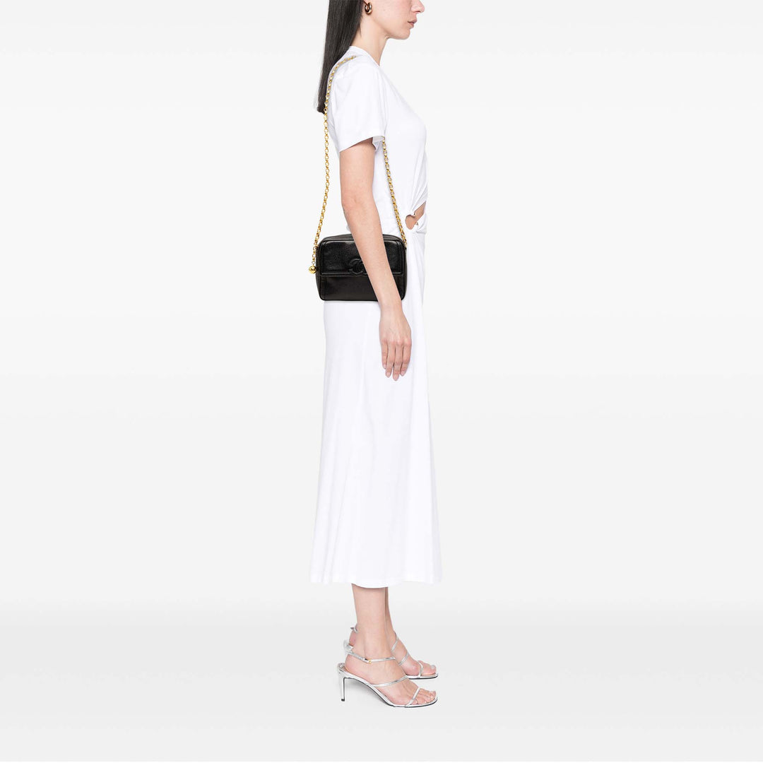Chanel CC Caviar Front Pocket Bijoux Chain Sac caméra