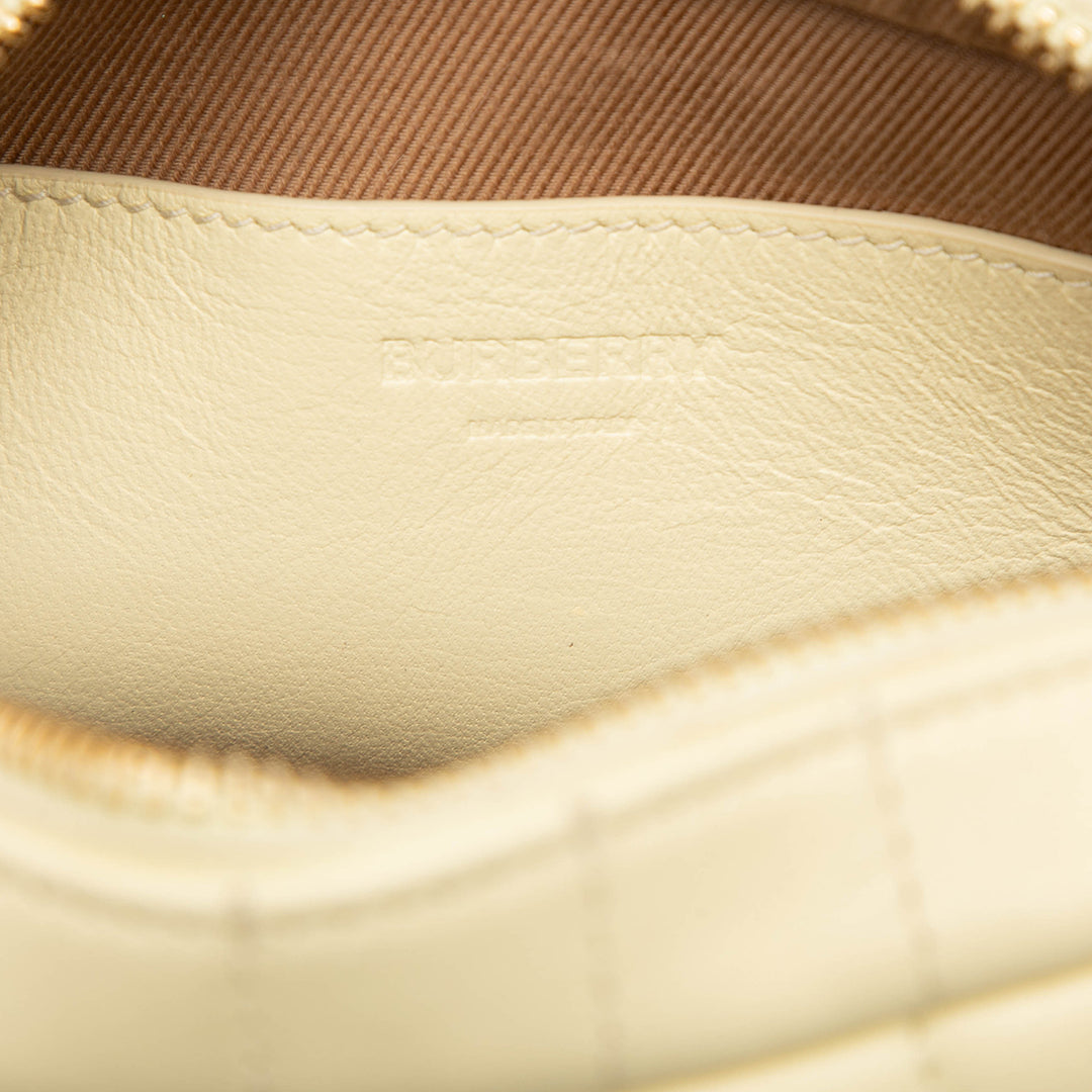 Burberry Mini Matelassé Cuir d’agneau Lola Sac caméra