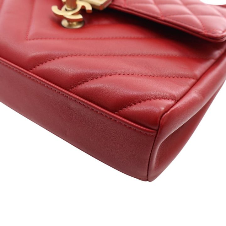 Chanel Small Mixed Quilt Cuir de veau In The City sac à anse supérieure