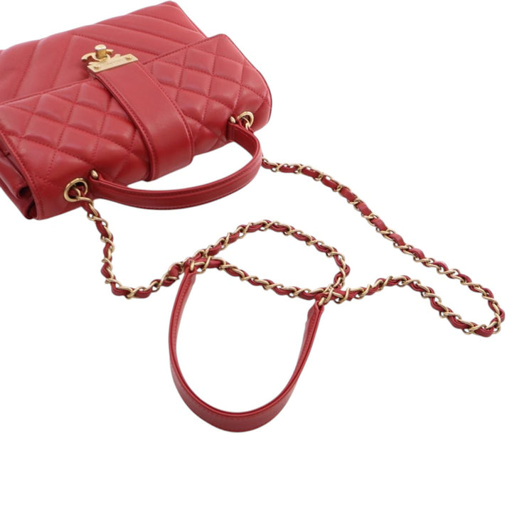 Chanel Small Mixed Quilt Cuir de veau In The City sac à anse supérieure