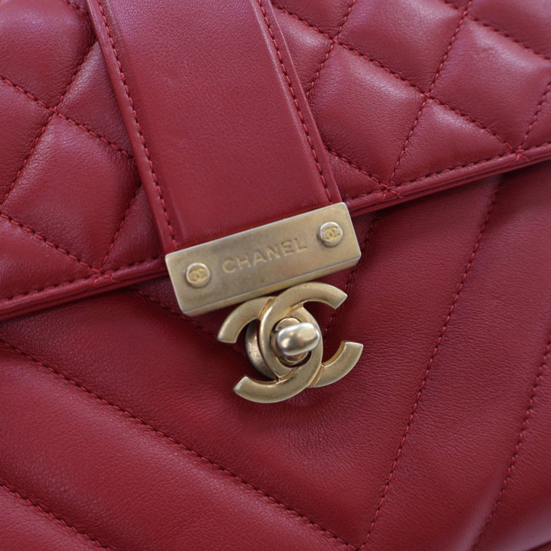 Chanel Small Mixed Quilt Cuir de veau In The City sac à anse supérieure