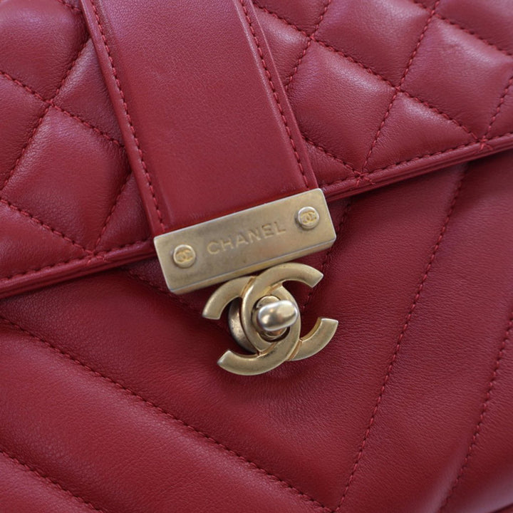 Chanel Small Mixed Quilt Cuir de veau In The City sac à anse supérieure