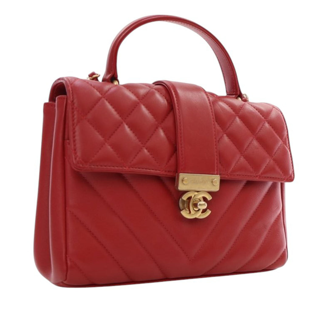 Chanel Small Mixed Quilt Cuir de veau In The City sac à anse supérieure